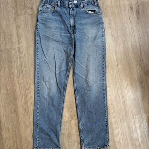 Levi's Blue Straight Jeans Classic Fit